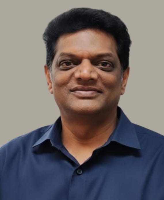 Professional head shot of Harinath, Business Head at Conceptions India, leading business development and client strategy for interior design.