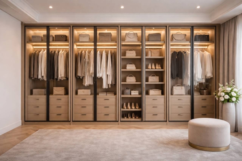 Best custom wardrobe designers in Bangalore creating modern bedroom storage solutions