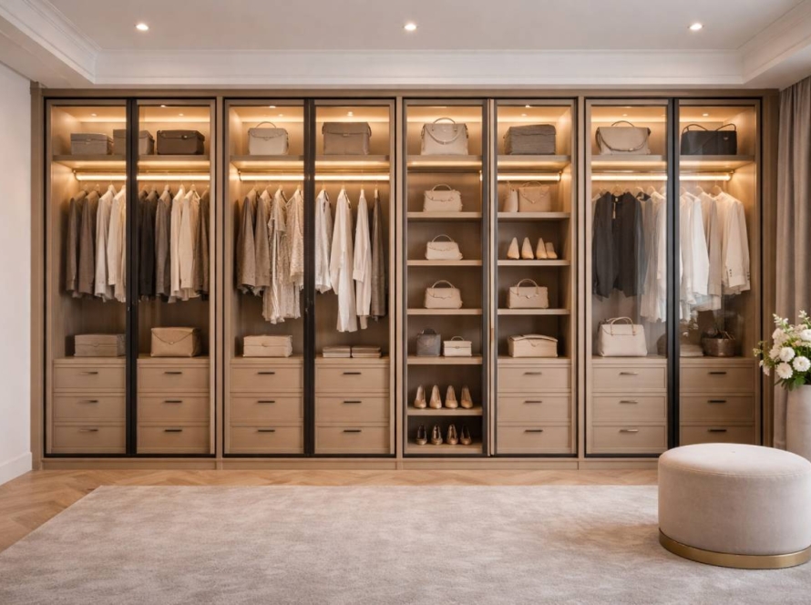 Best custom wardrobe designers in Bangalore creating modern bedroom storage solutions