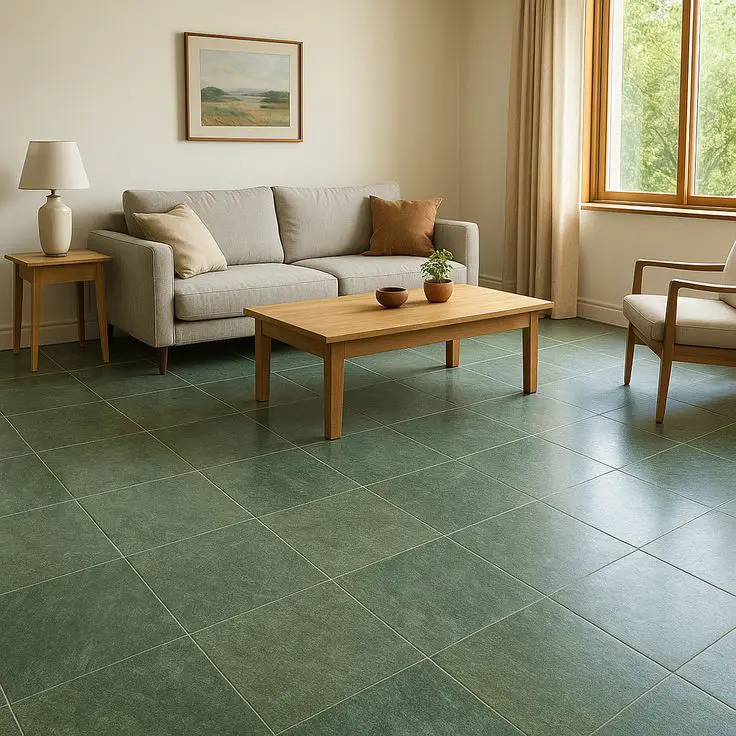 kota stone flooring indian home living room interior