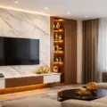 PVC Panelling Design for Living Room: Stylish and Affordable Wall Ideas