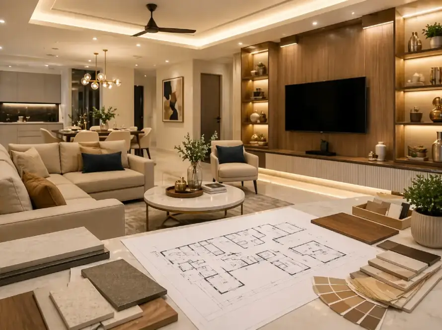 house of designs end to end interior design solutions modern living room setup