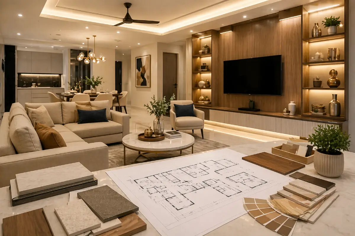 house of designs end to end interior design solutions modern living room setup