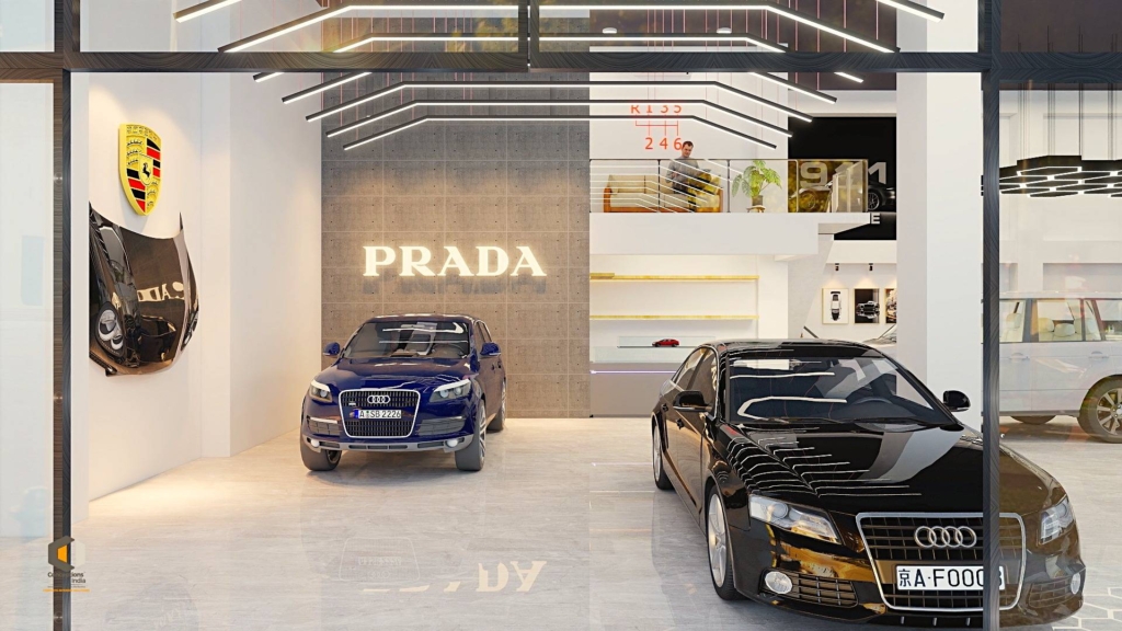 Modern commercial interior design by Conceptions India