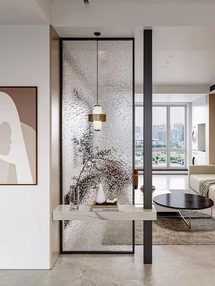 Natural Light for Home: Design Tips & Colour Guide 1 glass partition to increase natural light in home interior